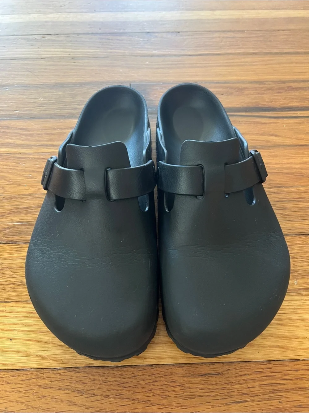 Birkenstock Black Slip-On Clog Mules Sz 44